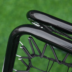 PURE Angle Adjustable Double Sided Rebounder Net Training Aid Target Soccer Goal Kickback For Football, Baseball, Basketball - 75L x 75W cm