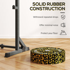 PURE Olympic Weight Plates with 5cm Holes, for Weight Lifting, 2 x 15KG