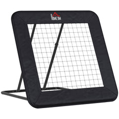 PURE Football Training Net Target Goal, with Adjustable Angles - Black