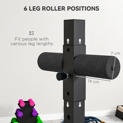 PURE Back Extension Roman Chair, Hyperextension Bench with Adjustable Leg Roller for Back, Abdominal and Gluteal Training