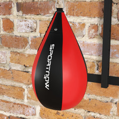 PURE Wall Mounted Speed Bag Platform, Height Adjustable Punching Bag, Training Kit