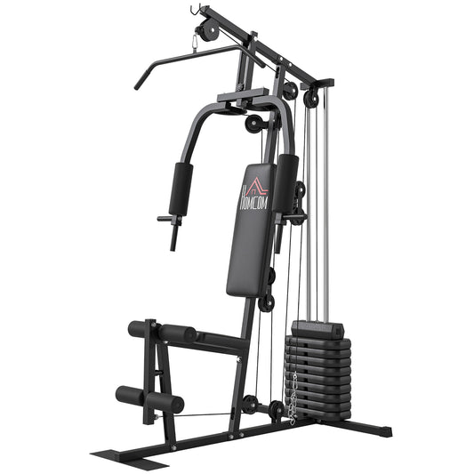PURE Multifunction Home Gym Machine, with 45kg Weight Stacks, for Strength Training