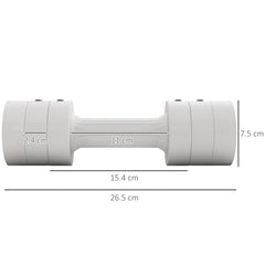 PURE Dumbbells Set, Adjustable Weights for Women Men Home Gym Workout, 2.5KG x 2