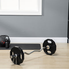 PURE Olympic Weight Plates Set, Metal and Rubber Bumper Plates Weights Discs with 2"/5cm Holes, for Home Gym Weight Lifting Strength Training, 2 x 10kg, Black