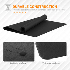 PURE Multi-purpose Exercise Equipment Mat Non-slip Floor Protector Gym Fitness Training Workout Mat, 200 x 100cm