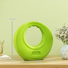 PURE 8kg Kettlebell, Kettle Bell with Wide Handle for Home Gym, Weight Lifting, Strength Training, Green