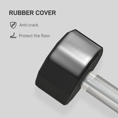 PURE Dumbbells Weights Set with 12-Sided Shape and Non-Slip Grip for Men Women Home Gym Workout, 2 x 10kg