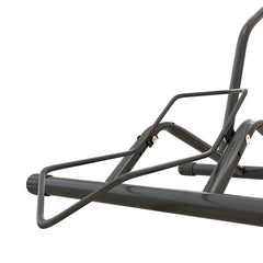 PURE Portable Bike Floor Stand, Freestanding Bike Rack for 16"-29" Kid's/Mountain/Road Bikes Home Garages Use