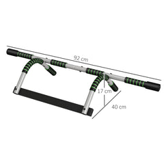 PURE Pull-Up Bar for Doorway, Home Fitness Door Horizontal Push up Bar for Indoor Gym Upper Body Workout, Green