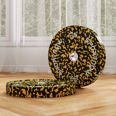 PURE Olympic Weight Plates with 5cm Holes, for Weight Lifting, 2 x 15KG