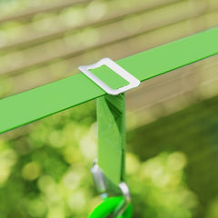 PURE Obstacle course for Kids, with 10-Piece Slackline Kit with Monkey Bars, Gym Rings, Rope Ladder, Nest Swing, Hanging Tray