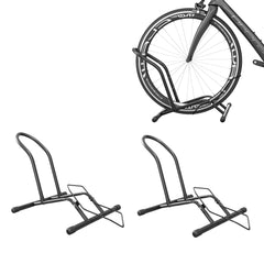 Two Bike Stands, Bicycle Storage Rack, for Indoor Garages, Home, Office