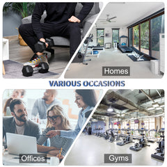 PURE Rubber Dumbbell Set Sports Hex Weight Sets Home Gym Fitness Lift Strength Training Exercise 2 x 5kg, 2 x 6kg, 2 x 8kg