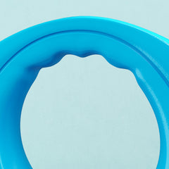 PURE 10kg Kettlebell, Kettle Bell with Wide Handle for Home Gym, Weight Lifting, Strength Training, Light Blue