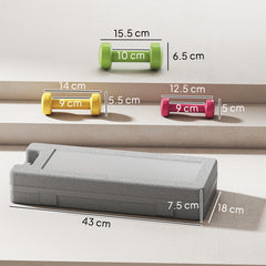 PURE 6Kg Dumbbell Set, Fitness Weight Set for Men and Women, Home Gym Workout