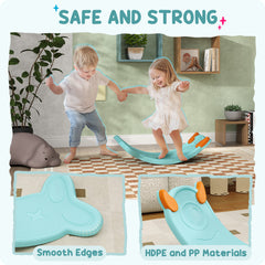 PURE Balance Board for Kids Balance Training & Sensory Play, Light Blue