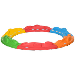 PURE Kids Balance Beam, Kids 6 Pieces Stepping Stones Obstacle Course, for Ages 3-8 Years - Multicoloured