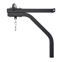 PURE Punching Bag Hanger Wall Mount Bracket Kick Boxing MMA Training Frame Home Fitness Workout Pull Up Bar, Black