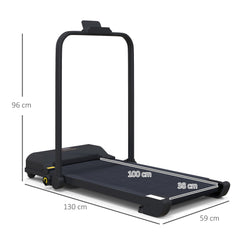 PURE 2.5HP Walking Pad Treadmill, Folding Under Desk Treadmill, Walking Machine, 1-10km/h, with Remote Control