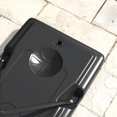 PURE Six-Level Height Adjustable Freestanding Basketball Hoop and Stand with Wheels, 2.35-3.05m