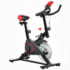 PURE Indoor Upright Exercise Bike Machine, with Adjustable Seat, Resistance, Handlebar, LCD Display