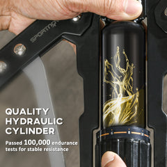 PURE Twister Arm Exerciser, Adjustable 22-440lbs Hydraulic Power Exerciser, Home Chest Expander, Strength Training Fitness Equipment for Arm, Chest, Bicep, Abdomen, Shoulder