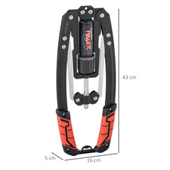 PURE Twister Arm Exerciser, Adjustable 22-440lbs Hydraulic Power Exerciser, Home Chest Expander, Strength Training Fitness Equipment for Arm, Chest, Bicep, Abdomen, Shoulder