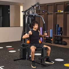 PURE Multifunction Home Gym Machine, with 45kg Weight Stacks, for Strength Training