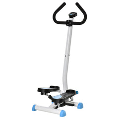 PURE Twister Stepper, Step Machine with Adjustable Resistance, LCD Screen - Blue