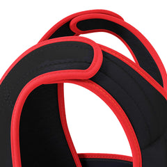 PURE 20kg Weighted Vest, Adjustable Running Weight Vest with 38 Weight Bags for Men or Women Cardio Exercise, Black and Red