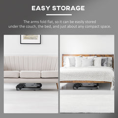 PURE Abs Trainer, Ab Crunch Machine, Foldable Abdominal Trainer, Core Fitness & Whole Body Exercise Equipment for Home Gym