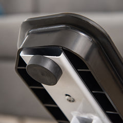 PURE Portable Mini Stepper with LCD Display for Home Gym Office Exercise Workout, Black