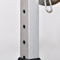 PURE Barbell Squat Rack Adjustable Weight Lifting Bench Max Load 150kg Gym Fitness Strength Training Push up Dip Stand with Wheels