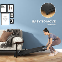 PURE 2.5HP Walking Pad Treadmill, Folding Under Desk Treadmill, Walking Machine, 1-10km/h, with Remote Control