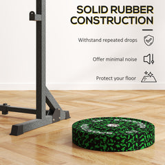 PURE Olympic Weight Plates with 5cm Holes, for Weight Lifting, 2 x 10kg