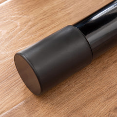 PURE Adjustable Twist Stepper Fitness Step Machine, LCD Screen, Height-Adjust Handlebars, Home Gym, Black and Blue