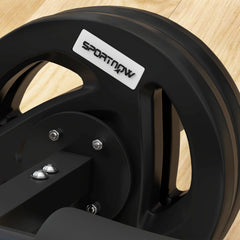 PURE Tib Bar with 2 x 5kg Olympic Weight Plates, Tibialis Trainer Calf Raise Machine for Shin Splints and Knee Pain Relief, for Home, Gym, Lifting and Strength Training