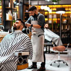 PURE Saddle Stool, Height Adjustable Salon Chair for Massage Spa, Faux Leather, Brown