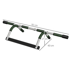 Pull-Up Bar for Doorway, Home Fitness Door Horizontal Bar Push up Bar for Indoor Gym Upper Body Workout, Green