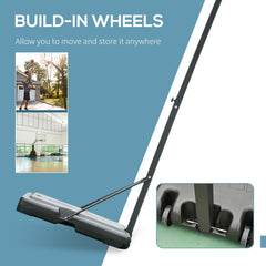 PURE Portable 10ft Basketball Backboard Hoop Set Professional Outdoor Freestanding Basketball Stand with Wheels for Adults and Children, Adjustable High 2.55M-3.05M