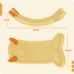 PURE Balance Board for Kids Balance Training & Sensory Play, Yellow