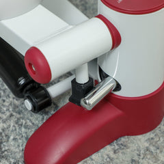 PURE Mini Stepper Machine, with LCD Monitor, Non-Slip Pedals, Grey