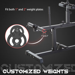 PURE Seated Leg Extension Machine, Adjustable Leg Raise Machine and Curl Machine with Plate Loaded for Hip, Lower Body and Home Gym Workout
