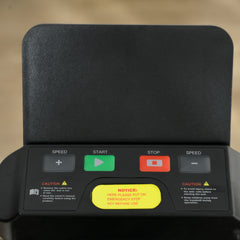 PURE Foldable Walking Treadmill, with LED Display and Wheels, for Home, Office, Gym, Red