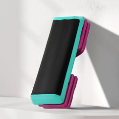 PURE 3-Level Aerobic Step 10/15/20cm Steppers for Exercise Workout w/ Non-Slip Top Compact Stepper Home Office Indoor Outdoor Fitness Equipment