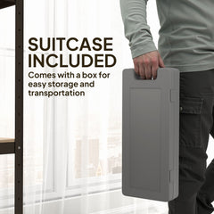 PURE 6Kg Dumbbell Set, Fitness Weight Set for Men and Women, Home Gym Workout, Pink, Purple, Brown