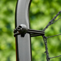 PURE Foldable Football Rebounder Net, with Adjustable Angles - Black