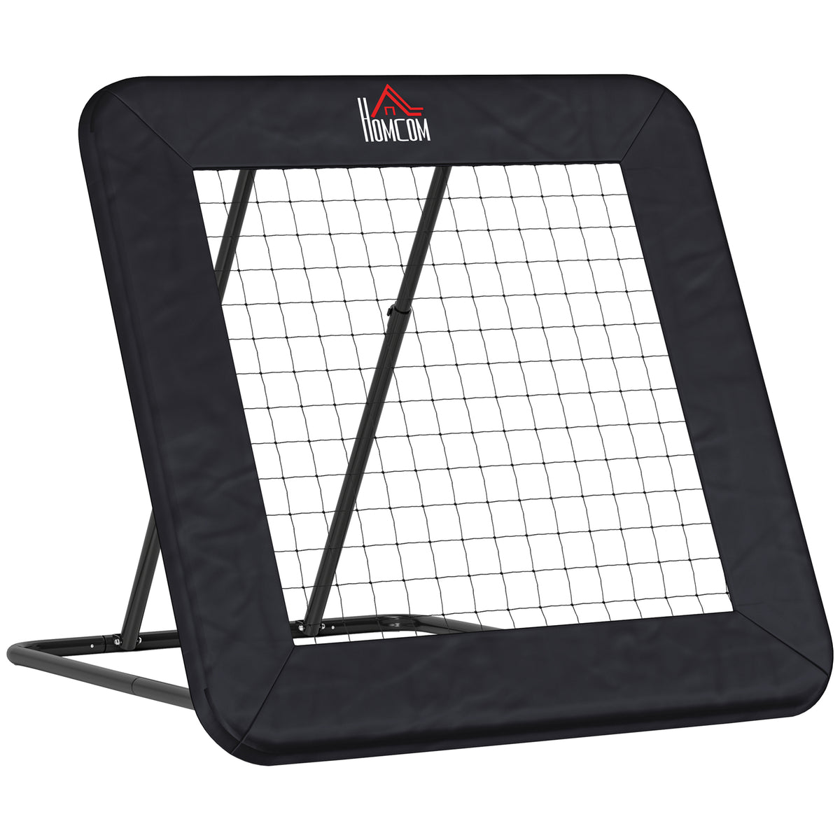 PURE Football Training Net Target Goal, with Adjustable Angles - Black
