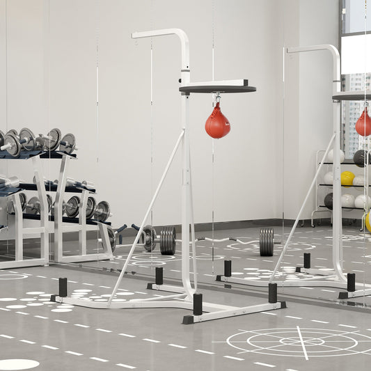 Free-Standing Speed Bag Boxing Platform Punch Bag Fitness Station Stand