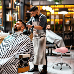 PURE Saddle Stool, Height Adjustable Salon Chair for Massage Spa, Faux Leather, Pink